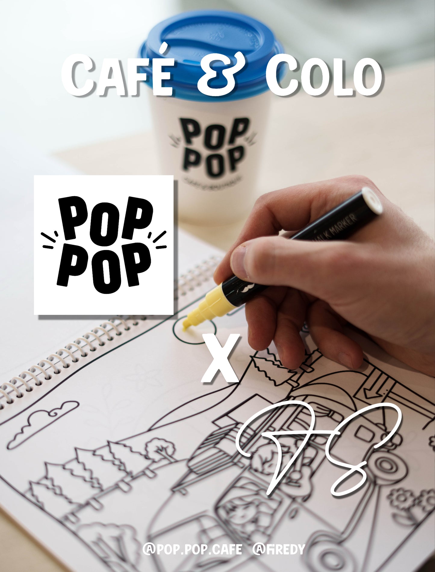 Billets café&colo chez Pop Pop café