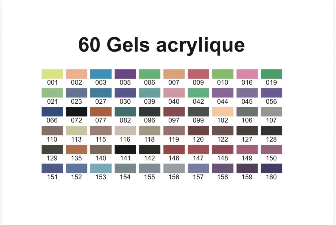PRÉ-VENTE 60 CRAYONS GEL Firedy Studio