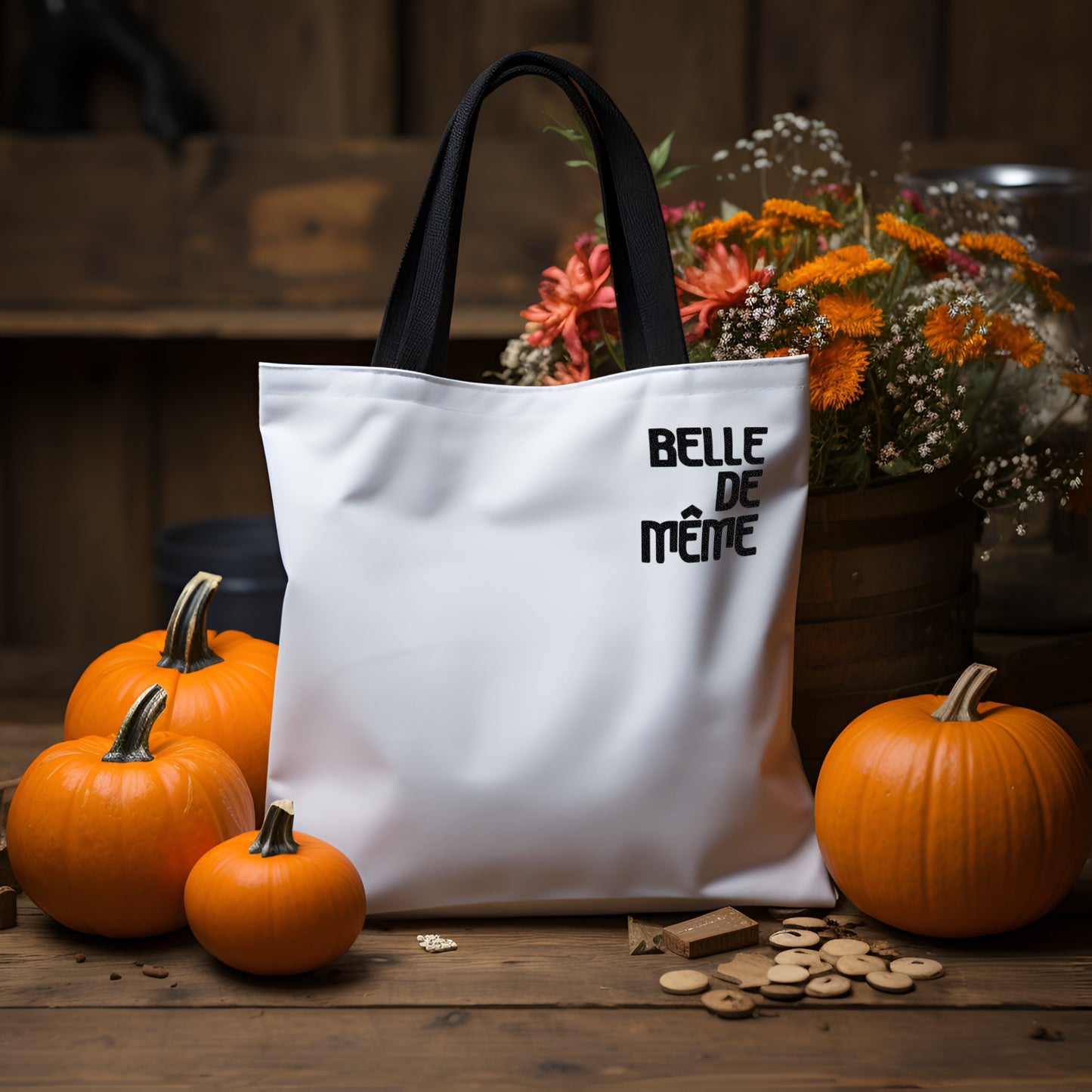 Tote bag Belle de même