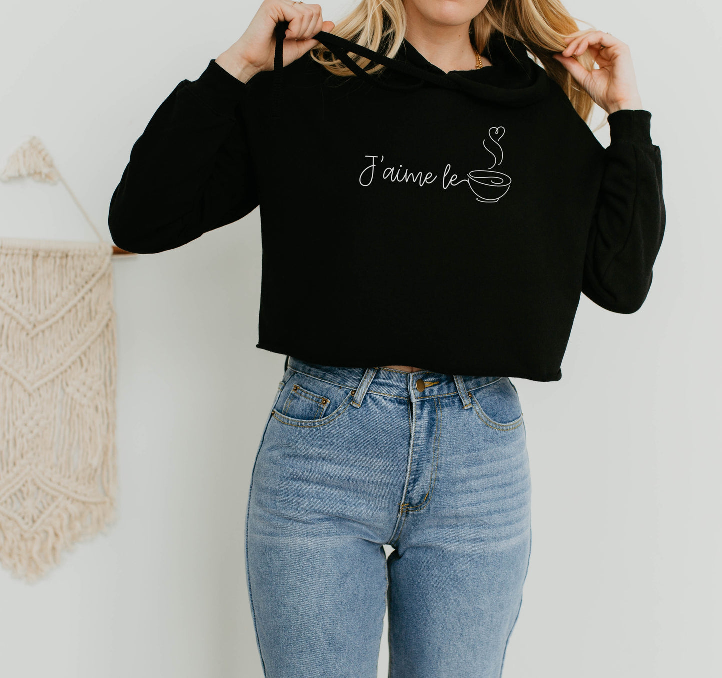 Crop J'aime le café