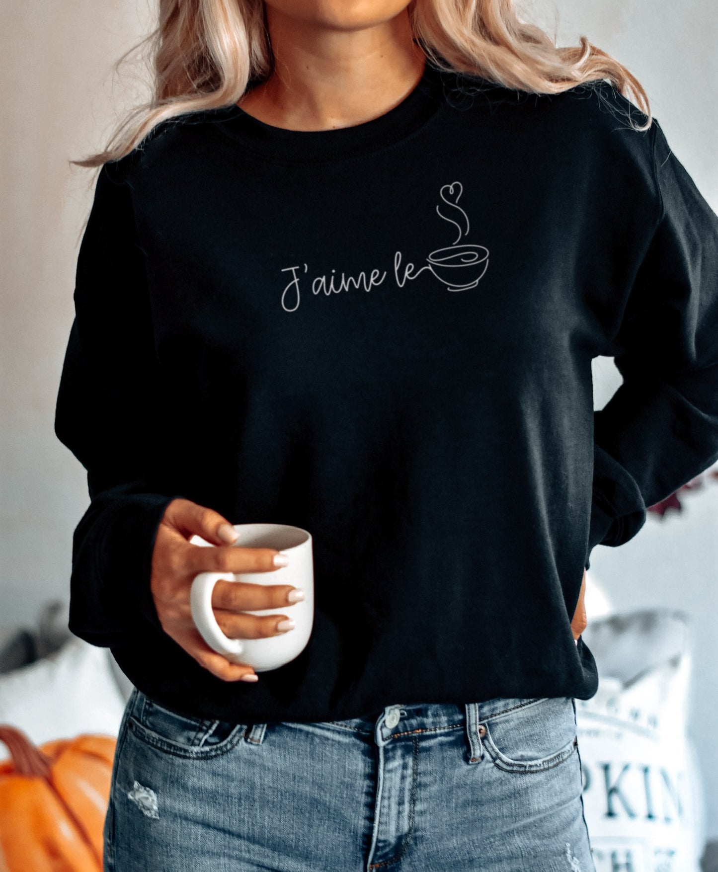 Longsleeve J'aime le café